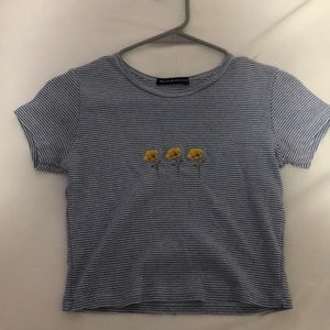 BRANDY MELVILLE POPPY CROP TOP